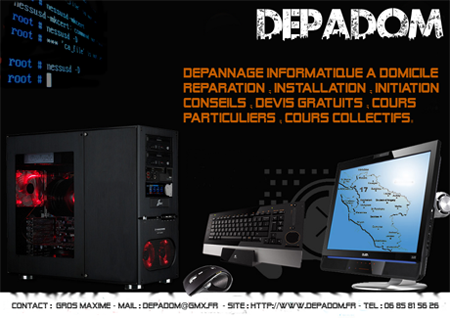 Affiche publicitaire Depadom